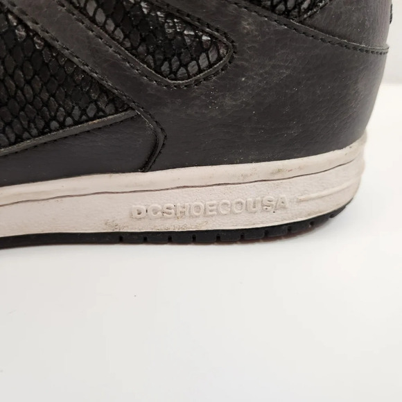 DC Women's  Rebound High SE Skate Shoes Sneakers Size 8 - Picture 9 of 11